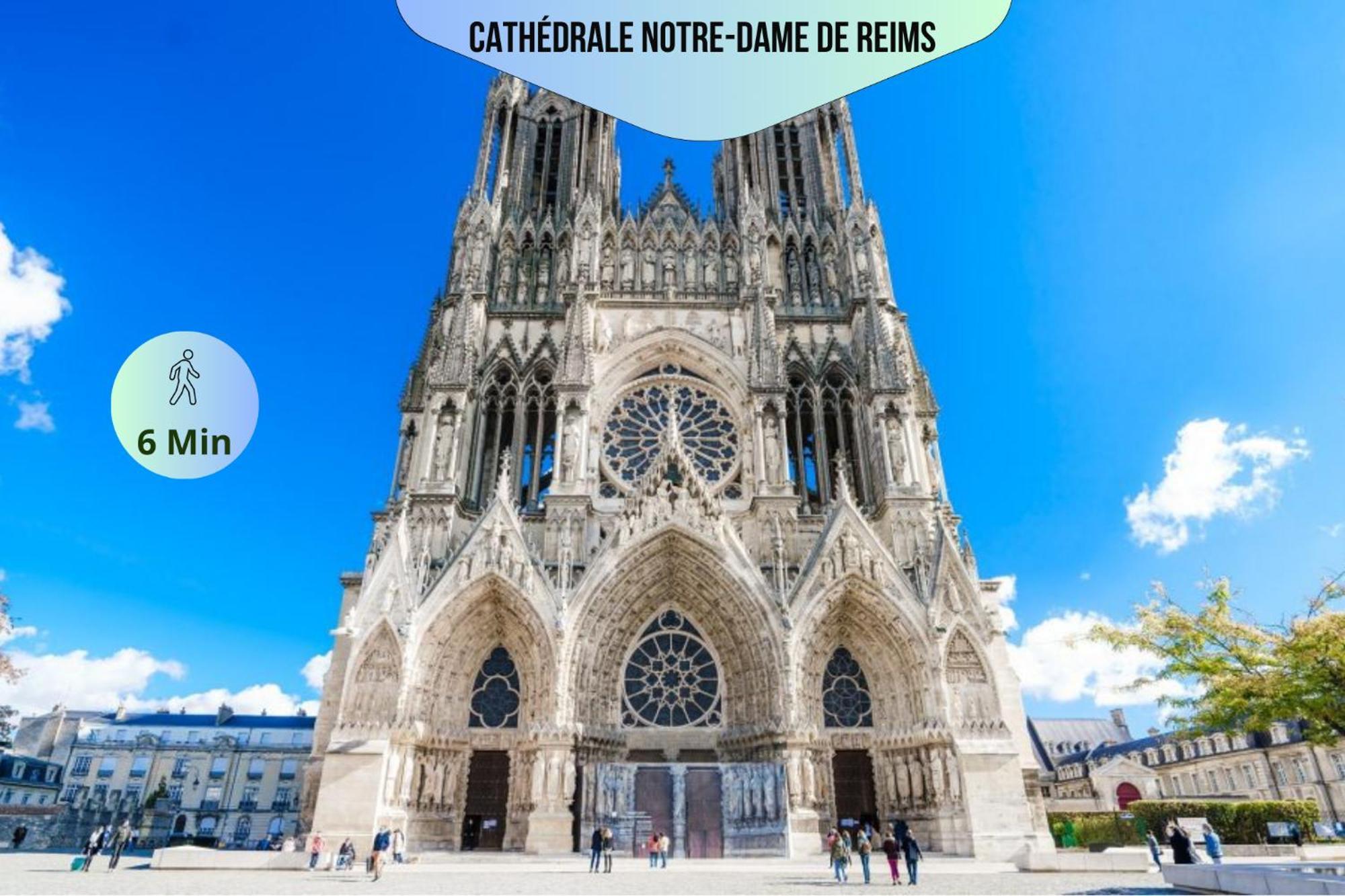 Passage Secret - Ideal Pro, Couples, Familles & Amis - Le Calme En Hypercentre - Wifi Debit - Netflix - Machine A Laver - Gare, Cathedrale, Commerces, Restaurants & Transports En Commun A Moins De 10 Minutes A Pied Apartment *