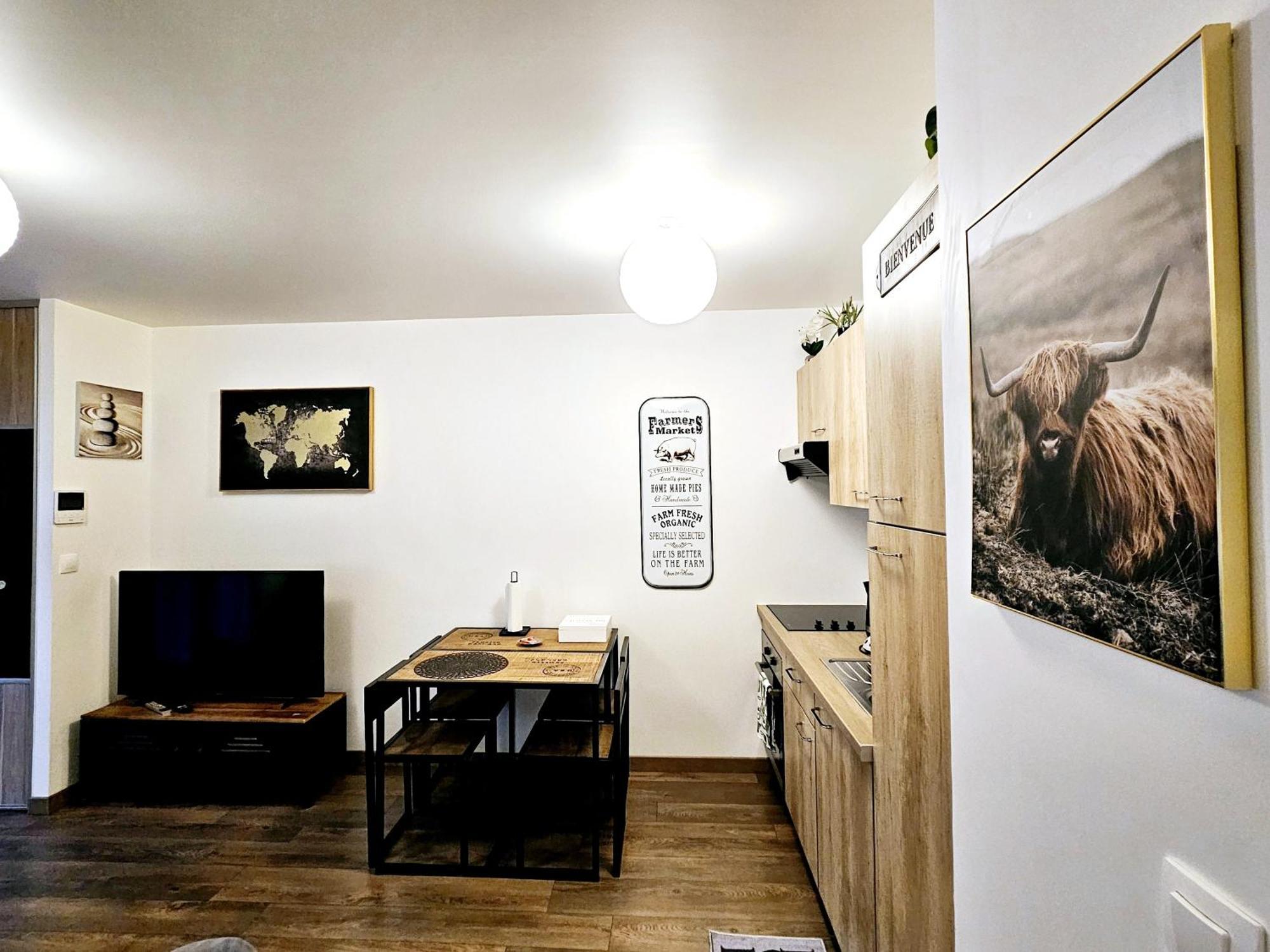 Apartment Passage Secret - Ideal Pro, Couples, Familles & Amis - Le Calme En Hypercentre - Wifi Debit - Netflix - Machine A Laver - Gare, Cathedrale, Commerces, Restaurants & Transports En Commun A Moins De 10 Minutes A Pied *