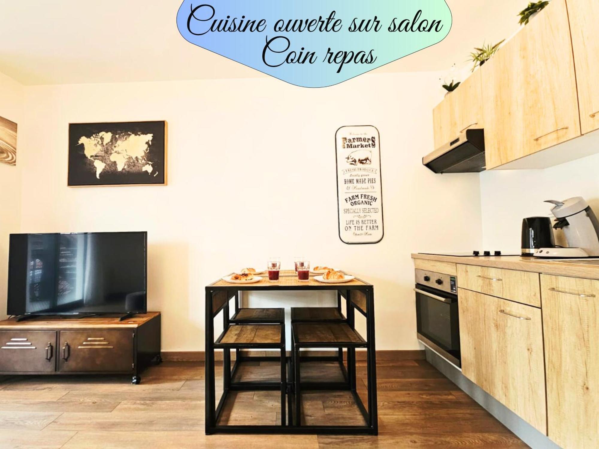 Apartment Passage Secret - Ideal Pro, Couples, Familles & Amis - Le Calme En Hypercentre - Wifi Debit - Netflix - Machine A Laver - Gare, Cathedrale, Commerces, Restaurants & Transports En Commun A Moins De 10 Minutes A Pied *